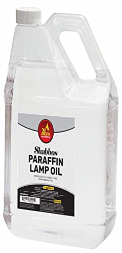 1 Gallon Paraffin Lamp Oil - Clear Smokeless, Odorless, Clean Burning Fuel for Indoor and Outdoor Use - Shabbos Lamp Oil, by Ner Mitzvah