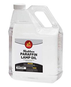 1 gallon paraffin lamp oil – clear smokeless, odorless, clean burning fuel for indoor and outdoor use – shabbos lamp oil, by ner mitzvah