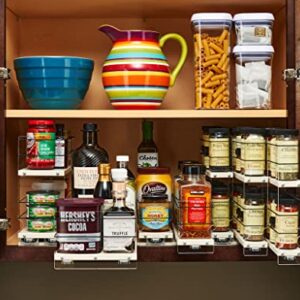 Vertical Spice - 6x1x11 DCP - Heavy Duty Storage Organizer Drawer for Cabinets and Pantries - Size: 6.9" Width x 5.0" Height x 10.6" Depth - Partially Assembled - MADE IN USA