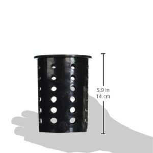 Vollrath 3-3/4" Plastic Flatware Cylinder [Set of 6]