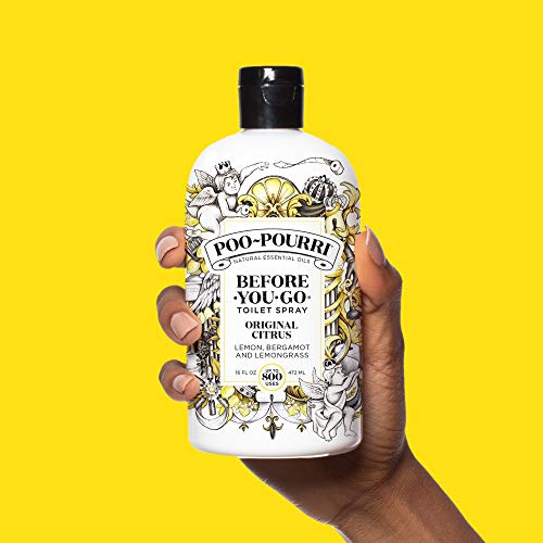 Poo-Pourri Before-You- go Refill Bottle, 16 Fl Oz, Original Citrus 16 Fl Oz