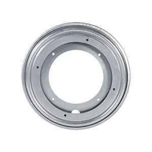 rotating swivel plate, galvanized lazy susan rotating turntable ball bearing swivel plate for kitchen (8 inch-silver)