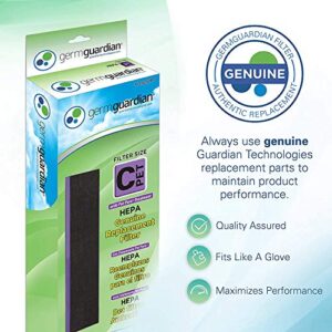 Germ Guardian FLT5250PT True HEPA Genuine Air Purifier Replacement Filter C, with Pet Pure Treatment for GermGuardian AC5250PT, AC5000E, AC5300B, AC5350W, AC5350B, CDAP5500, and More