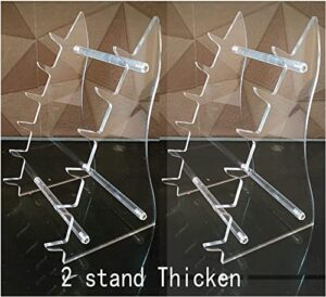 arcylic knife display stand holder 6 pcs,thickening,2 stand