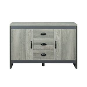 seasd 5 sideboard, chest of drawers, storage cabinet with 3 storage drawers and 2 dining room doors, kitchen