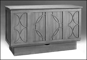 fu-chest queen creden-zzz brussels cabinet bed in the new charcoal color