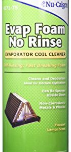 Nu-Calgon 4171-75 Evap Foam No Rinse Evaporator Coil Cleaner, 18 oz.