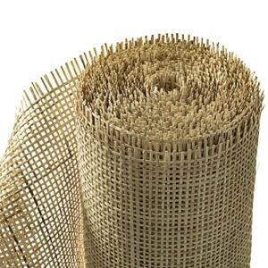 20″ width natural square rattan wicker cane webbing 3 feet rattan woven roll wardrobe shoe square mesh material for cabinet & door