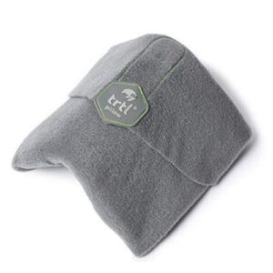 trtl pillow – scientifically proven super soft neck support travel pillow – machine washable (grey)…