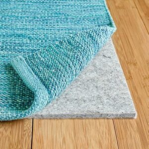 rugpadusa – basics – 8’x10′ – 1/4″ thick – 100% felt – protective cushioning rug pad – safe for all floors and finishes including hardwoods