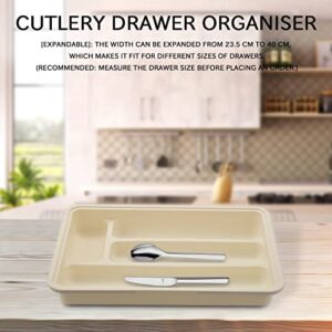 Cutlery Drawer Expandable Adjustable Utensil Drawer for Kitchen Utensil Organizer Multi-Purpose for Kitchen