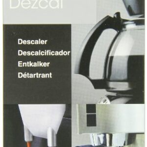 Descaling Powder Solution - 4 Uses - Activated Scale Remover for use with Keurig 1.0/2.0, Home Coffee and Espresso Machines, Kettles, Garment Steamers