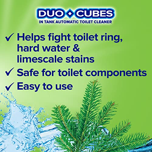 Soft Scrub in-Tank Toilet Cleaner Duo-Cubes, Alpine Fresh, 4Count