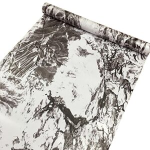 yifely granite marble effect furniture paper self-adheisve shelf liner countertop sticker 17.7 inches by 9.8 feet