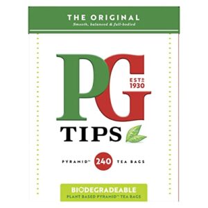 pg tips tea bags, 240 count, pack of 2