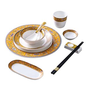 llly cutlery set dinner plate dishes tableware holder napkin buckle combination table decoration