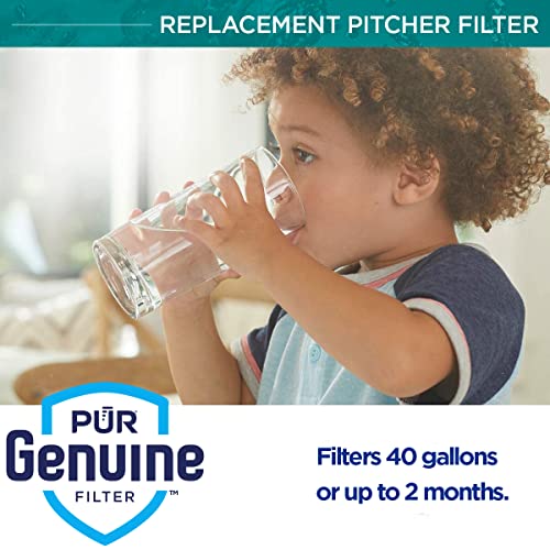 PUR PLUS Water Pitcher Replacement Filter with Lead Reduction (3 Pack), Blue â€“ Compatible with all PUR Pitcher and Dispenser Filtration Systems