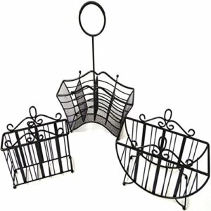 Portable Wrought Iron Utensil (Picnic) Caddy