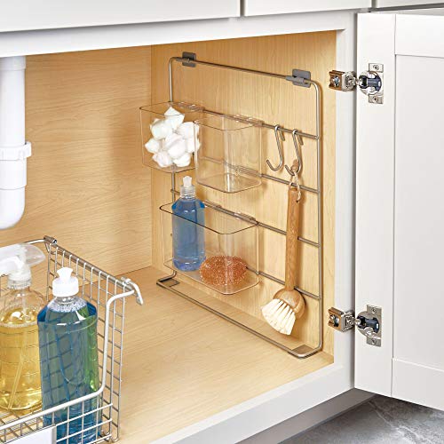 iDesign Ariel Modular Grid Under-Sink Cabinet Organizer, 16.69" x 15.2" x 4.06"