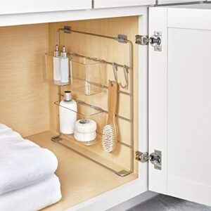 iDesign Ariel Modular Grid Under-Sink Cabinet Organizer, 16.69" x 15.2" x 4.06"