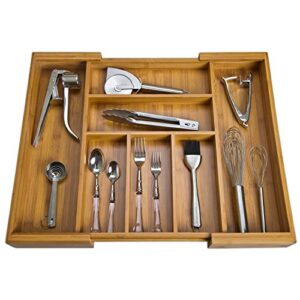 bia cordon bleu danesco utensils drawer organizer, one size, bamboo