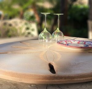 Beach House Decor Sand Dollar Lazy Susan