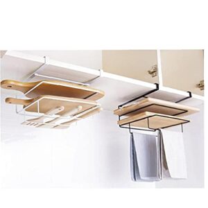 ruluti kitchen storage drainboard pan lid shelf metal hanging cutting board stand draining rack organizer 25.5 * 24.0 * 10.5cm