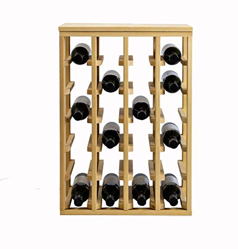 Creekside 24 Bottle Table Wine Rack (Pine) by Creekside - Exclusive 12 inch deep design conceals entire wine bottles. Hand-sanded to perfection!, Pine