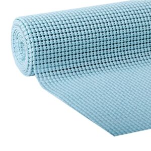 Duck EasyLiner Brand Select Grip Shelf Liner, Sky Blue, 12 in. x 10 ft, 6 Rolls, 10'