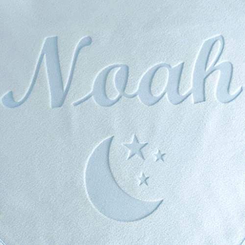 Custom Catch Personalized Baby Blanket for Boys - Blue