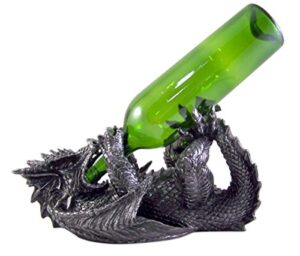 gothic dragon wine bottle holder 6 3/4 inch