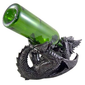 Gothic Dragon Wine Bottle Holder 6 3/4 Inch