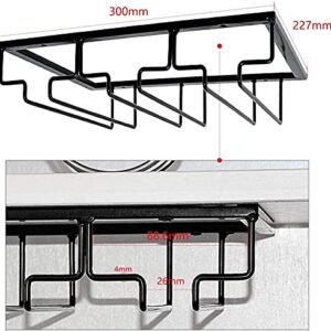 Wine Glass Shelf, Upside-down Home Goblet Iron Art Shelf, Wine Glass Hanging Storage Rack