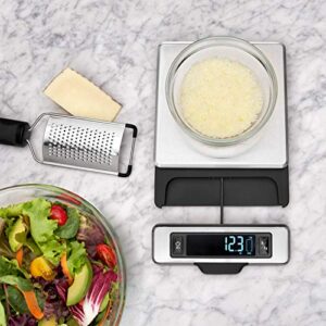 OXO Good Grips 11-Pound Stainless Steel Food Scale with Pull-Out Display