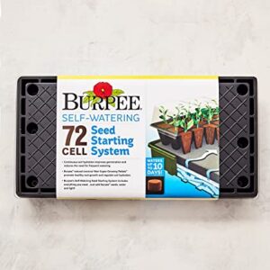 Burpee Self-Watering Seed Starter Tray, 72 Cells