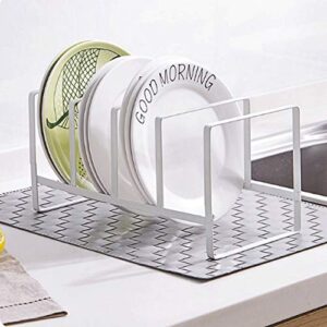 SDGH Kitchen Organizer Pot Lid Rack Stainless Steel Spoon Holder Pot Lid Shelf Cooking Dish Rack Pan Cover Stand Kitchen (Color : D)