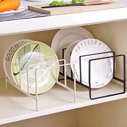 SDGH Kitchen Organizer Pot Lid Rack Stainless Steel Spoon Holder Pot Lid Shelf Cooking Dish Rack Pan Cover Stand Kitchen (Color : D)