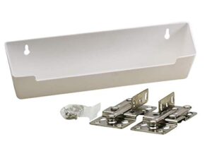 sink front tip-out tray (for 12-1/2″ wide space, 11-3/4″ tray size, white)