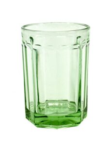 serax fish & fish long drink glasses, glassware, green, one size