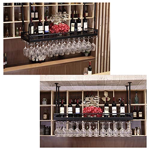 Stylish Simplicity Industrial Retro Stylish Simplicity Down Wine Glass Holder Creative Display Decorative Storage Home Goblet Holder Glass Wine Cup Holder Kitchen Tableware Decoration Bottle Holder