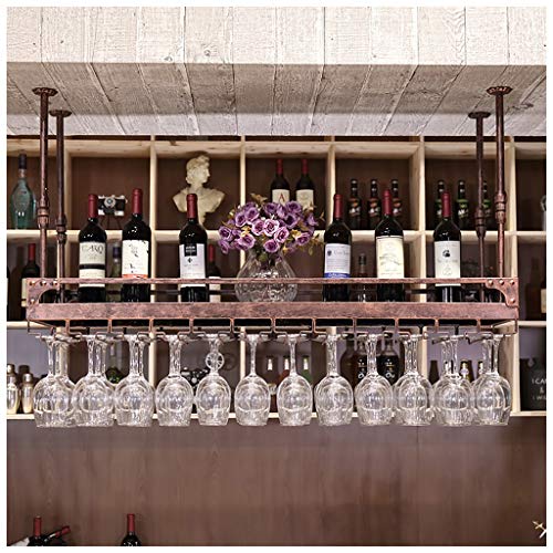 Stylish Simplicity Industrial Retro Stylish Simplicity Down Wine Glass Holder Creative Display Decorative Storage Home Goblet Holder Glass Wine Cup Holder Kitchen Tableware Decoration Bottle Holder