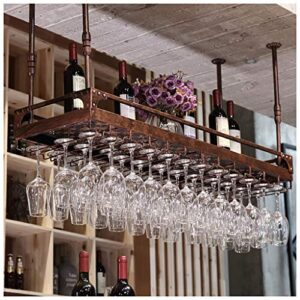 Stylish Simplicity Industrial Retro Stylish Simplicity Down Wine Glass Holder Creative Display Decorative Storage Home Goblet Holder Glass Wine Cup Holder Kitchen Tableware Decoration Bottle Holder