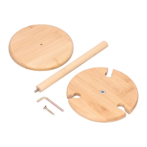 NALLELY Wine Glass Cup Holder,Wine Glass Hanger,Bamboo Wood Goblet Wine Glass Hanging Drain Rack,Installation Size: 25 * 15.5 * 15.5cm,for Home Kitchen Dining Room,Home Decoration