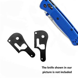 2PCS Handle Steel Lining Locking Piece Compatible With Benchmade Bugout 535