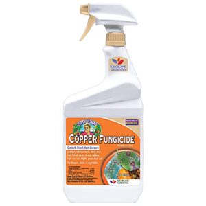 bonide captain jack’s copper fungicide, 32 oz ready-to-use spray for organic gardening, controls common diseases