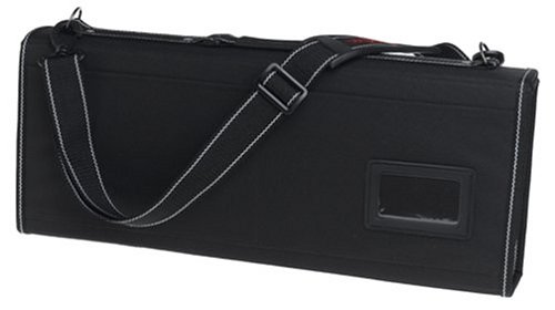 Global G-667/21, 21 Pocket Portfolio Handle, Black Knife Case