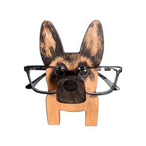 Cute Creative Animal Glasses Frame Home Office Decoration Desktop Glasses Frame Big Dish Drying Rack (E-a, One Size)