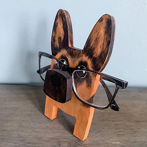 Cute Creative Animal Glasses Frame Home Office Decoration Desktop Glasses Frame Big Dish Drying Rack (E-a, One Size)