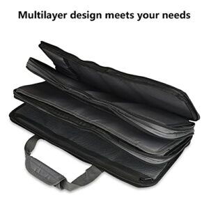 Knife Roll, Chef Knife Roll Bag, Chef Knife Storage Case With Plenty Of Room, Durable Knife Bag , Knives and Kitchen Utensils Wrap Holders Organizer for Professional Chef and Culinary School Student