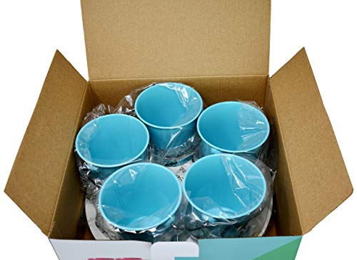 Craft Storage Turntable by Modern Retro - The Lazy Susan Art Craft Organizer Storage Bins - Organizers & Storage Containers for Crafts, Scissors, Kids Crayon Organizer Caddy! (Aqua)